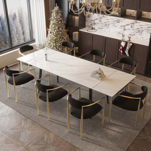 Granite top dining table 4 online seater